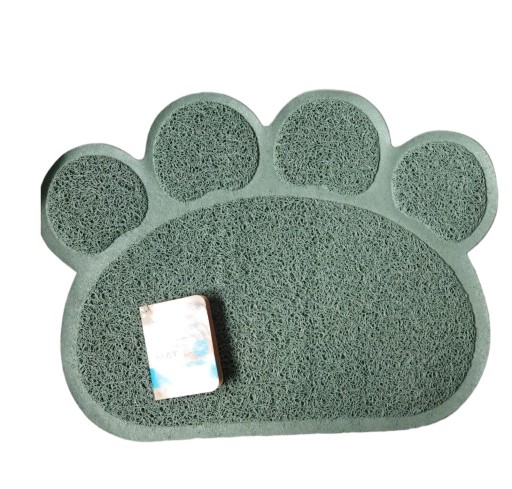 Podložka pod misku Vodotesná Protišmyková BEASTY animal COLOR Sivá