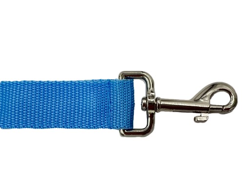 SVIETIACE LED USB vodítko pre psa, MODRÉ, 120 cm