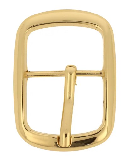30 mm dámska pracka na opasok s pútkom na opasok, zlatá