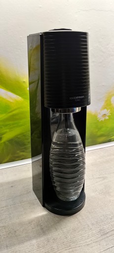 Adaptér na karbonizátor SodaStream Terra na sklenené fľaše Crystal - čierny