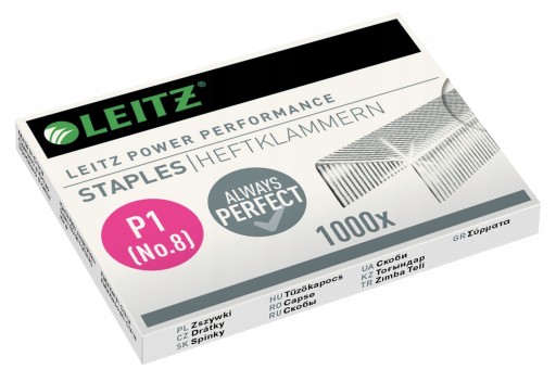 Kancelárske sponky Leitz pre zošívačku VYSOKÁ KVALITA