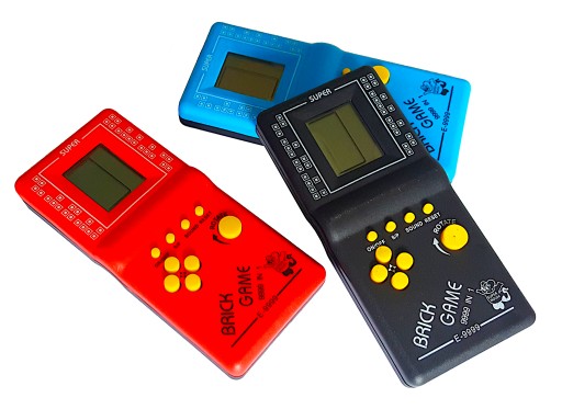 Elektronická hra Tetris 9999v1 zelená