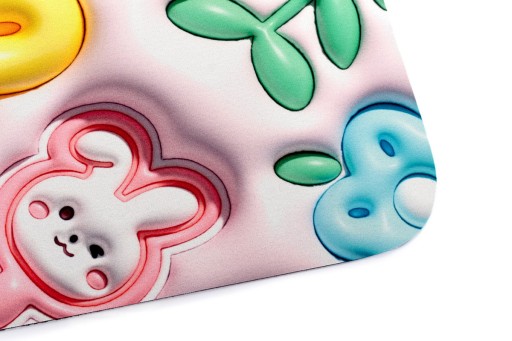 3D protišmykový absorpčný detský koberček do kúpeľne