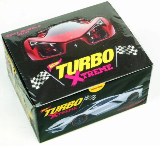 Extreme Turbo Bubble Gum 100 ks