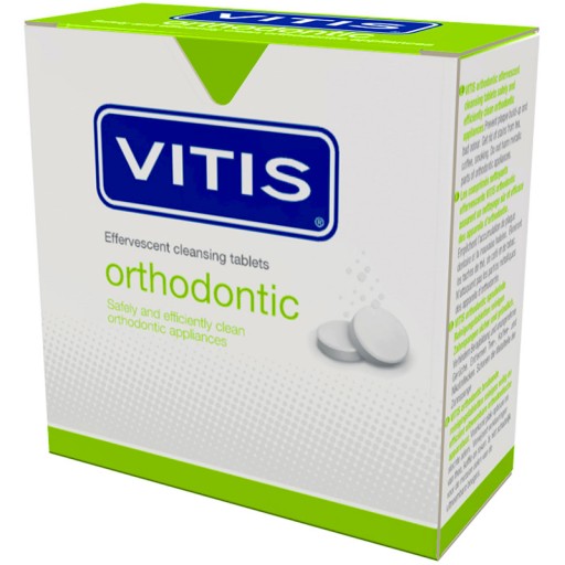 VITIS Ortodontické čistiace tablety na strojček