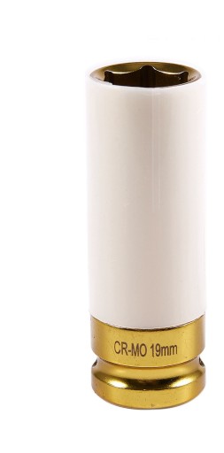 NÁRAZOVÁ ZÁSUVKA PRE HLINÍKOVÉ RÁFKY 1/2'' DLHÉ 19mm