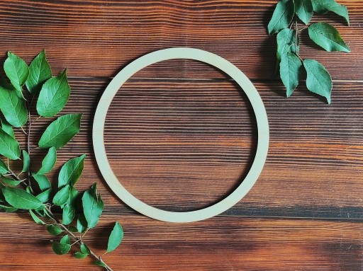 DECOUPAGE CIRCLE obruč na lapač snov 16cm háčik
