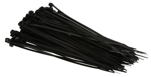 KABELOVÉ VIAZAČKY ZIPS ČIERNA 3,6 x 150mm