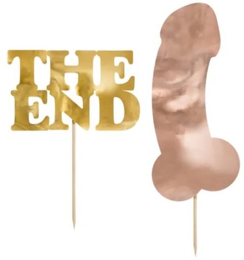 TOPPER ROVNAKÝ PENIS BACHELOR PARTY PENIS 2 KS