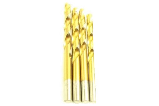 HSS vrtáky vrták 8,5 mm 9 mm 9,5 mm 10 mm Sada 4ks