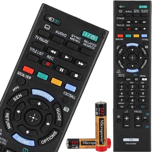 UNIVERZÁLNE DIAĽKOVÉ OVLÁDANIE PRE TV SONY RM-ED060 + DARČEKY ZADARMO
