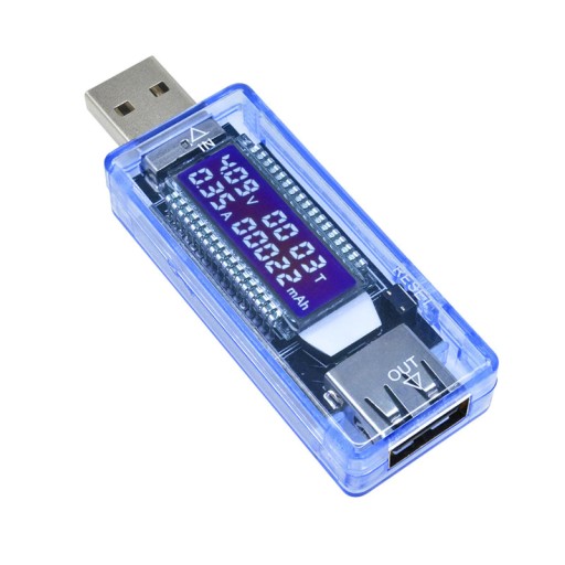 METER VOLTMETER USB AMPÉRMETER TESTER NAPÄŤOVÉHO PRÚDU