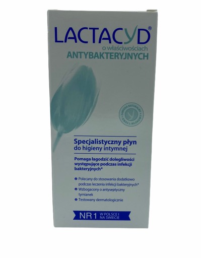 ANTIBAKTERIÁLNA LACTACID Hygiene Liquid Int.200 ml