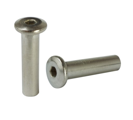 Spojovacia matica, typ Ericson, nehrdzavejúca oceľ, plochá hlava M4 x 20 mm