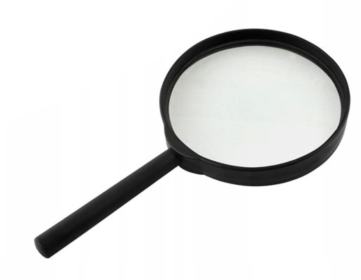 KLASICKÉ LUPOVÉ SKLO 60mm, VEĽKÉ, PEVNÉ, ODOLNÉ