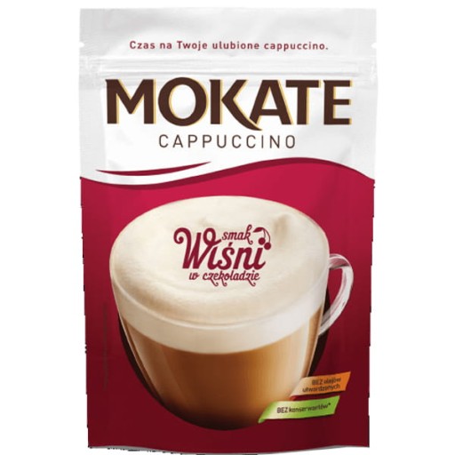 Mokate Cappucino višne v čokoláde 110g