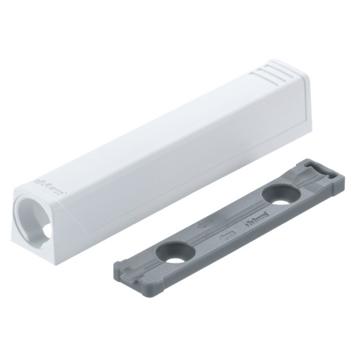 BLUM 956A1201 rovný adaptér TIP-ON dlhý biely