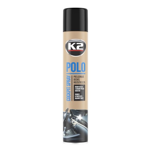 K2 POLO COCKPIT PLAK SPREJ KÁVA 750ml