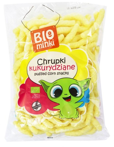 BEZLEPKOVÉ BIO KUKURIČNÉ DRVE 150 g BIOMINKI