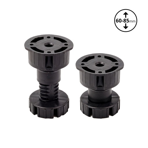 4 x KUCHYNSKÁ OBUV ČIERNA V 60 MM