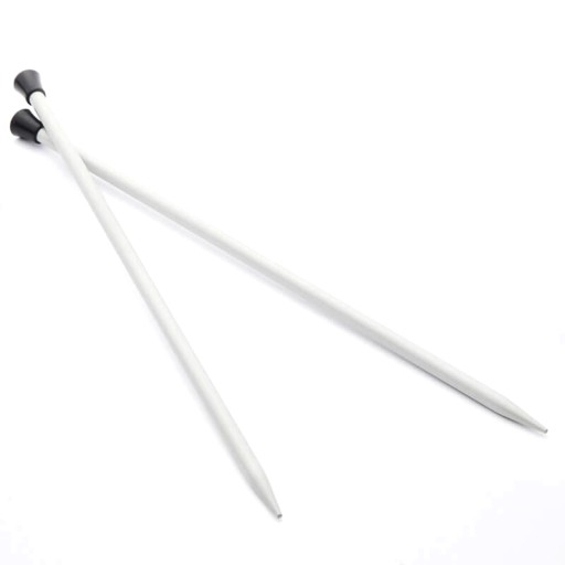 KNITPRO rovné hliníkové ihlice 35cm - 2,75mm