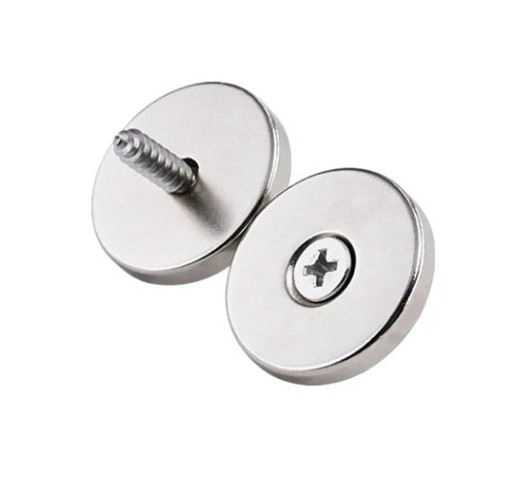 Neodymový magnet 20x7/3,5x3 mm N42 ROCK S OTVOROM PRE SILNÚ SKRUTKU