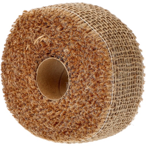 Ekologická jutová textilná páska v kotúči 5 cm 8 m