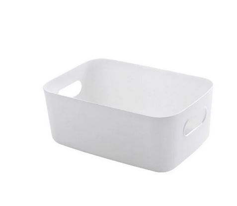 NÁDOBNÝ KOŠÍK JOY organizér na korenie 23x15,5x10 BIELY
