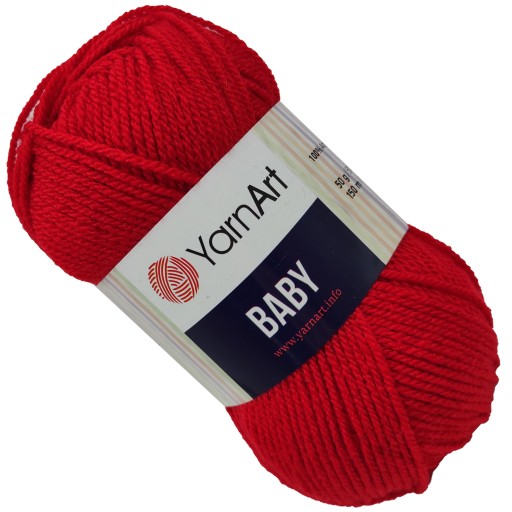 Priadza YarnArt Baby - 576 - červená