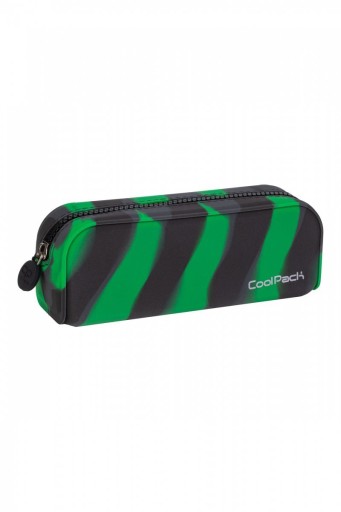 Coolpack Zebra silikónový školský peračník, zelený Z11773