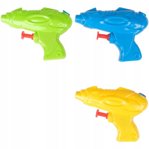 x3 VODNÁ ZBRAŇ VELIKOST VODY PRE DETI 9cm