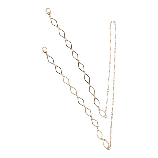 Retiazka na okuliare 70 cm, zlatý PENDANT M2W6