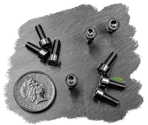 M3x8 KONOPNÁ POMOCNÁ SKRUTKA INOX, NEREZ NEREZ A2 912 (50)