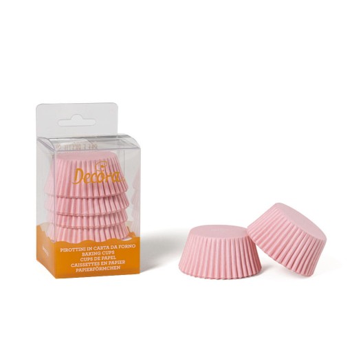 Košíčky na muffiny 50x32mm Decora Pink 75 ks