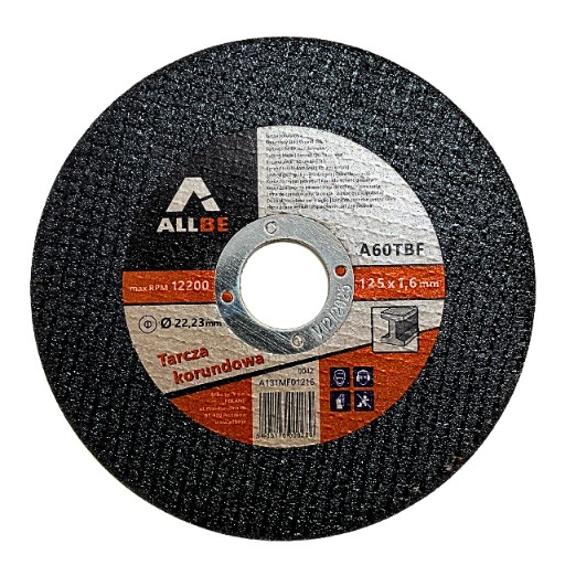 10KS KOVOVÝCH REZNÝCH KOTÚČOV 125 x 1,6 MM KOVOVÝCH REZNÝCH KOTÚČOV 125 SILNÝCH