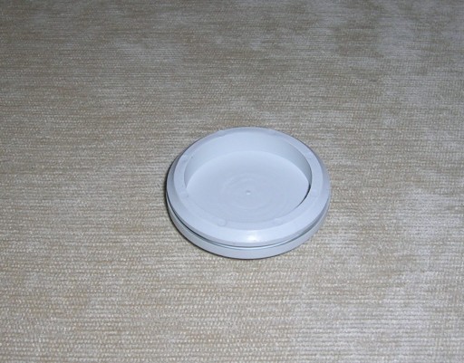 gumový priepust s prepážkou 60/67mm, 1 ks, sivý