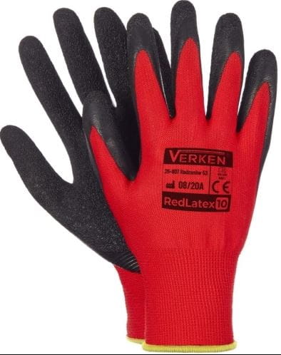 MASTER LATEXOVÉ PRACOVNÉ RUKAVICE R9 1 pár