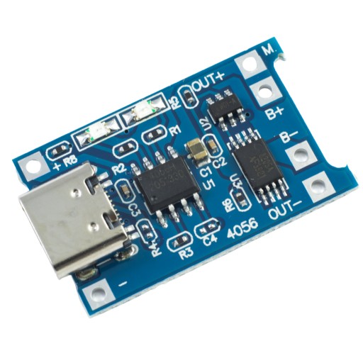 Nabíjačka LI-ION 5V TP4056 USB-C článkov