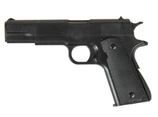 VELCRO PATCH COLT M1911 ZBRAŇ, ČIERNA