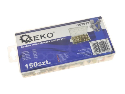 SADA OCEĽOVÝCH NITOVACÍCH MATIC 150 KUSOV. G02912