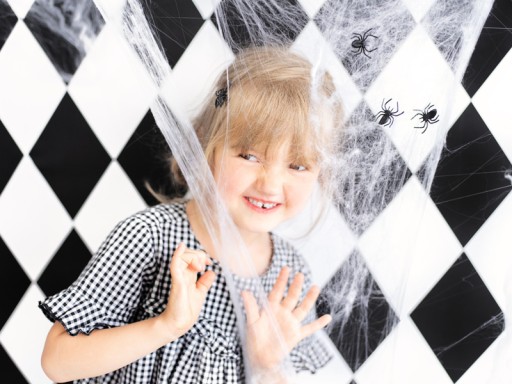 Umelá SPIDER WEB Halloween Biela + 2 PAVÚKY 60g
