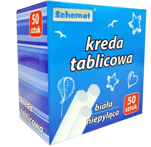 TABUĽOVÁ CHALK OP. 50 KS. BIELA, bezprašná