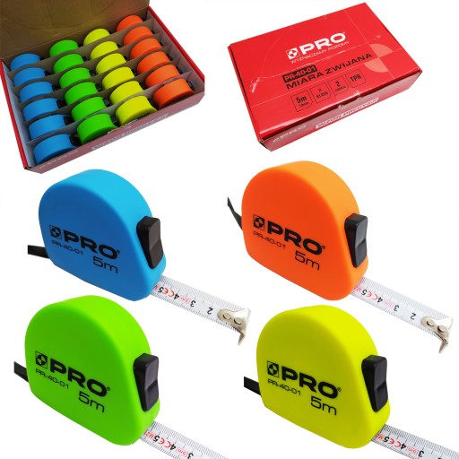 PRO MEASURE VALCOVANÉ MERANIE FARBY PR-40-01 5M