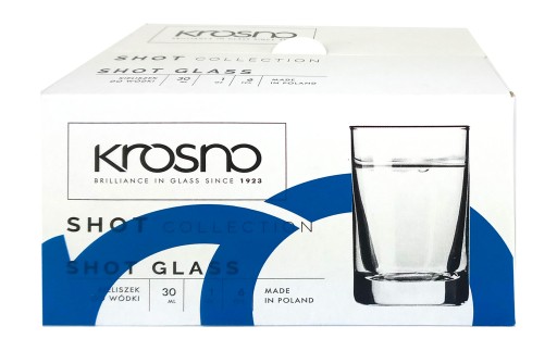 Poháre na vodku Krosno Shot 30 ml *9019