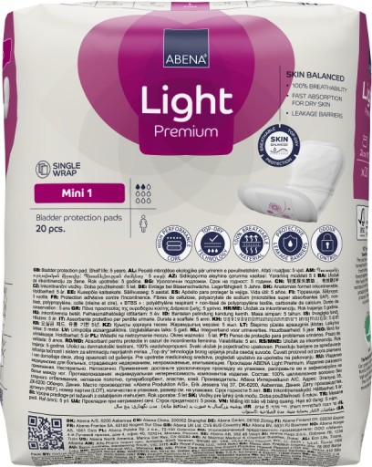 Abena Light Mini hygienické vložky 20 ks