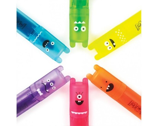 Mini neónové fixky Monster