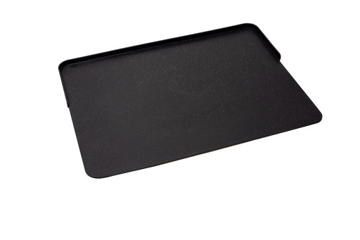 FLEX silikónová podložka do kuchyne malá čierna + drevená lyžica zadarmo