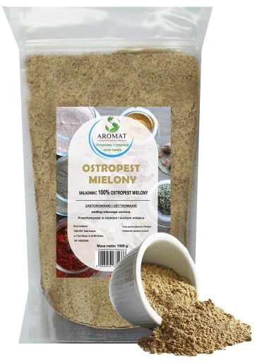Ostropestrec, MLETÝ, 1KG, SUPER KVALITA, 1000G