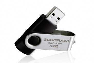 GOODRAM TWISTER 16GB čierny USB 2.0