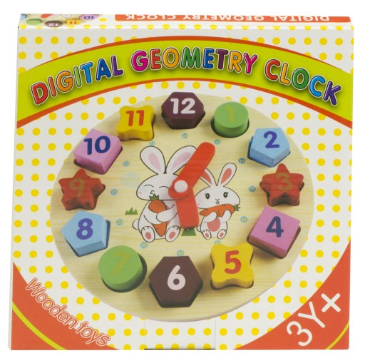Drevená triedička vzdelávacie hodiny 18cm + bloky